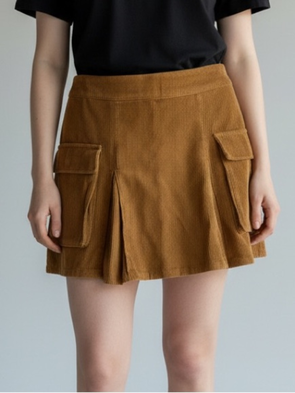 Wild Fable Size XXL Corduroy Cargo Mini Skirt - Brown